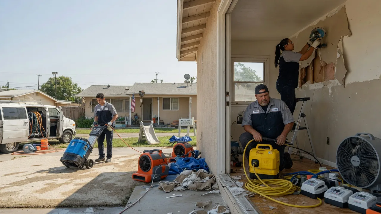 Water Damage Restoration in Columbia, LA near me
